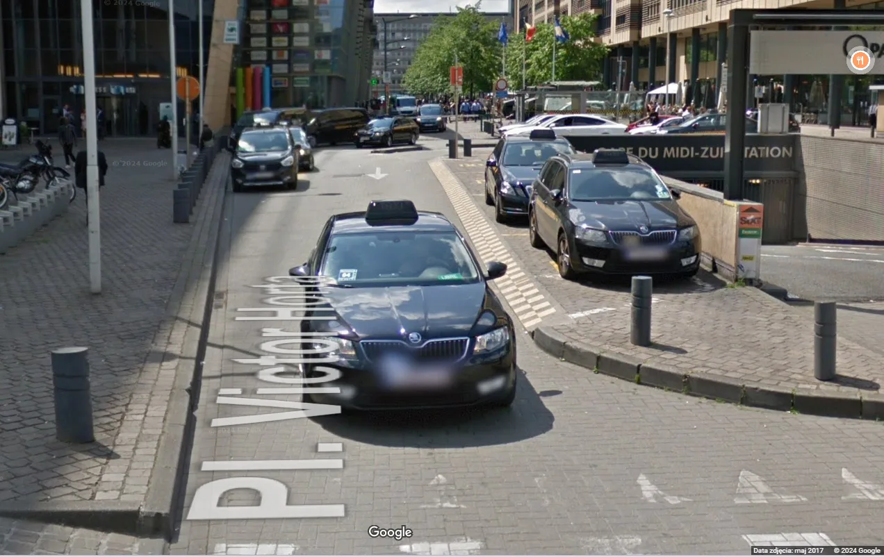 Bruxelles-Midi Google Maps Street View
