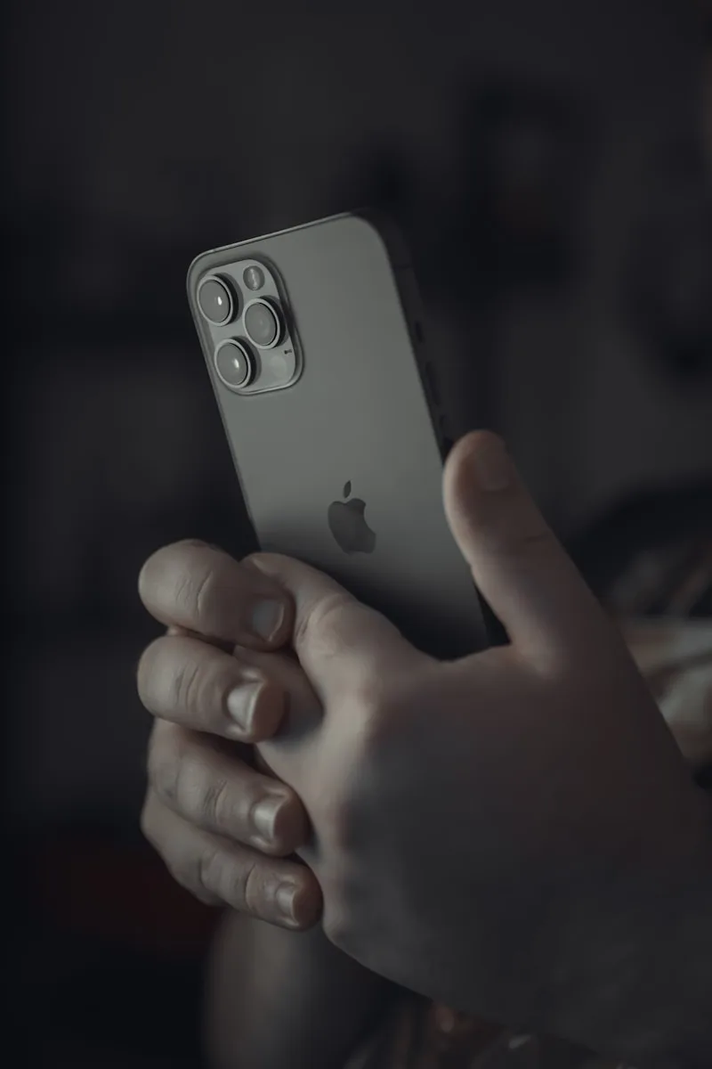person holding silver iphone 6