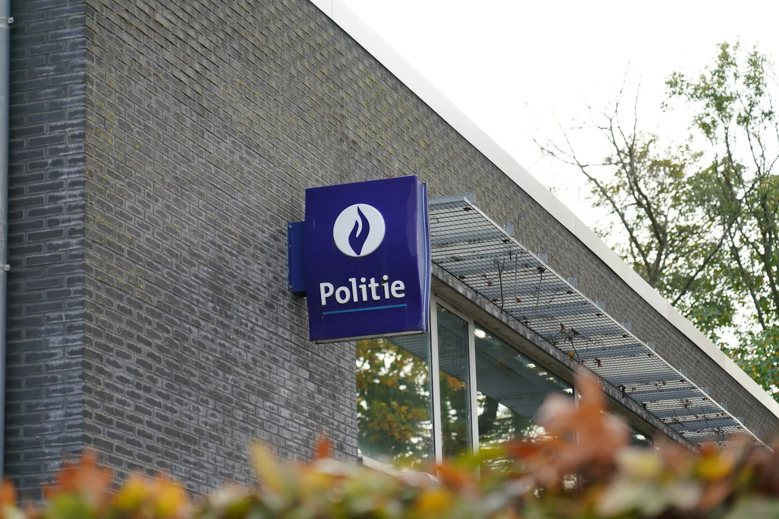 a sign on a building