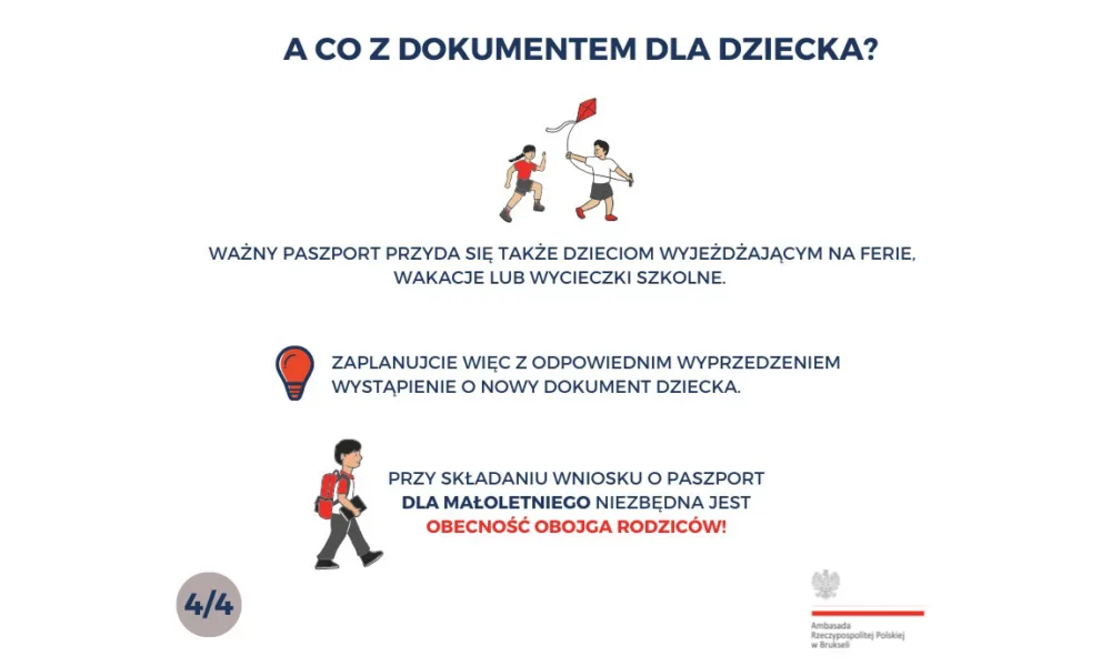 Paszport dla dziecka i dorosłych: o czym trzeba pamiętać przed wyjazdem z Belgii