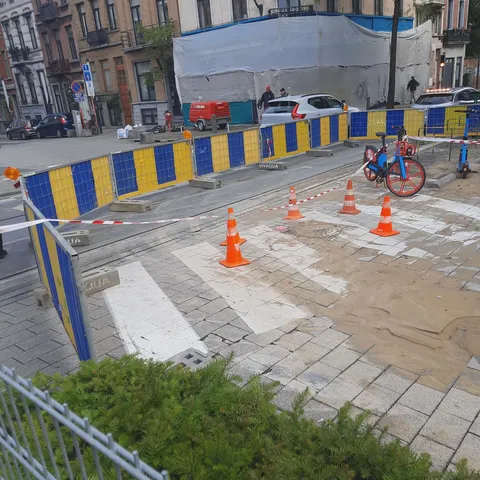 Awaria wodociągowa na Schaerbeek powoduje utrudnienia w ruchu