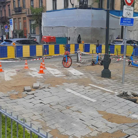 Awaria wodociągowa na Schaerbeek powoduje utrudnienia w ruchu