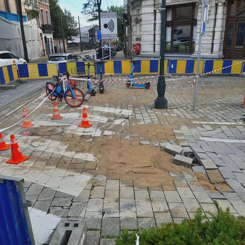 Awaria wodociągowa na Schaerbeek powoduje utrudnienia w ruchu