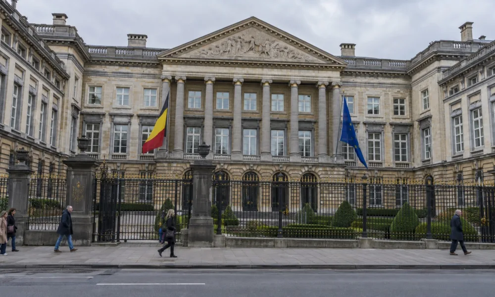 Budynek belgijskiego parlamentu federalnego w Brukseli