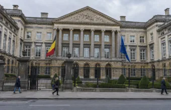 Budynek belgijskiego parlamentu federalnego w Brukseli