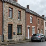 Wizualizacja domów w belgijskiej miejscowości