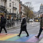 Wizualizacja symboli solidarności z osobami LGBT