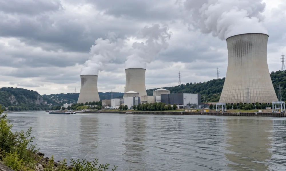 Wizualizacja elektrowni Tihange
