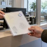 Zabezpieczone zaświadczenie pobytowe w urzędzie