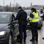 Wspólna kontrola drogowa służb w Belgii