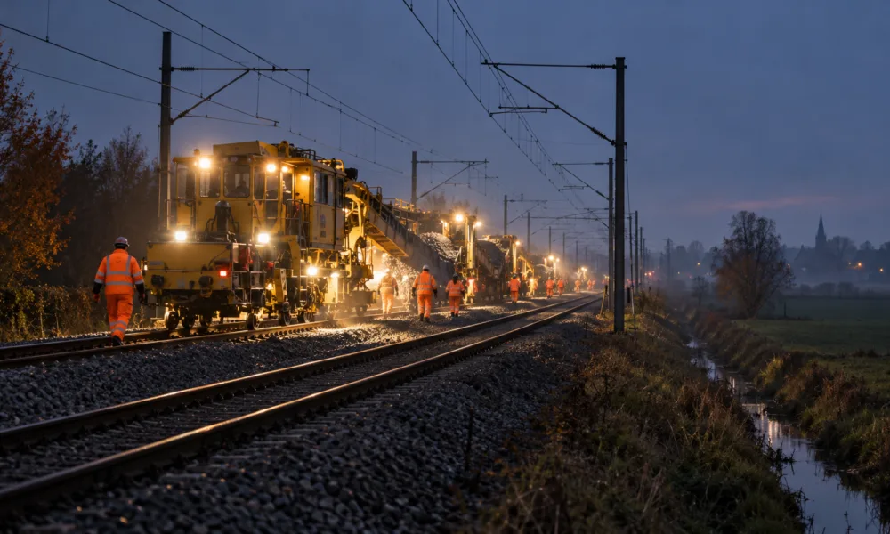 Prace na linii kolejowej Kontich – Mechelen od 26 października do 13 listopada – w ferie jesienne autobusy zamiast pociągów S1