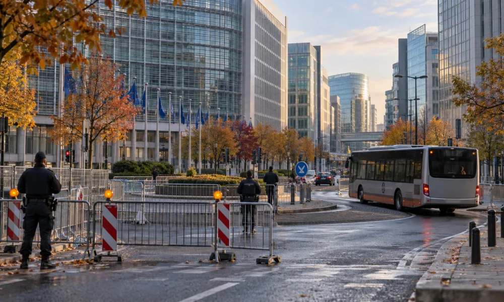 Szczyt UE w Brukseli w czwartek i piątek – dzielnica Schuman zamknięta od godz. 7.30, tunel Reyers w stronę centrum od 6.30, autobusy STIB objazdem