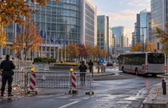 Szczyt UE w Brukseli w czwartek i piątek – dzielnica Schuman zamknięta od godz. 7.30, tunel Reyers w stronę centrum od 6.30, autobusy STIB objazdem