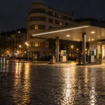 Sklep na stacji benzynowej przy place Flagey znów otwarty po północy – gmina Ixelles grozi zamknięciem, jeśli klienci będą palić przy dystrybutorach