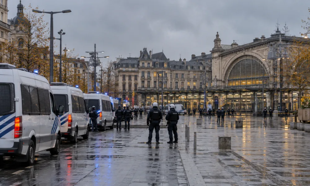 Policja w Brukseli w gotowości w sobotę 24 października – w mediach społecznościowych krążą anonimowe wezwania do zgromadzeń, żadna manifestacja nie została zgłoszona