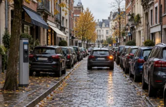 Prawie czterech na dziesięciu kierowców w Belgii omija miasta z powodu parkowania – trzy czwarte uważa, że postój na ulicy jest za drogi