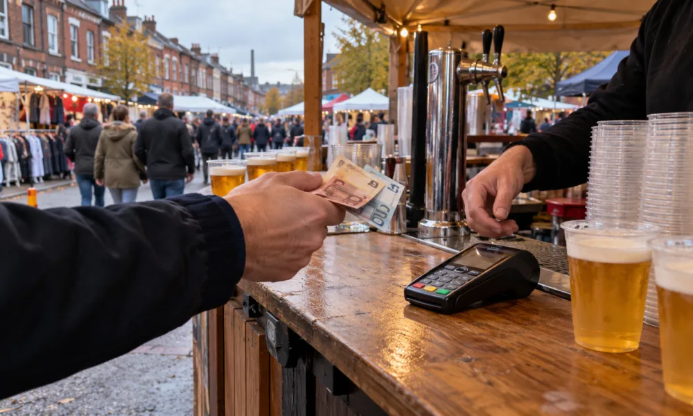 „Dziś tylko gotówka” na braderie w Gilly – czy sklep albo restauracja w Belgii mogą odmówić płatności kartą? Przypominamy przepisy