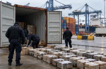 1 450 kg kokainy dla portu w Antwerpii przechwycone na Jamajce – przemytnicy szukają nowych tras, ONZ i kraje UE rozmawiają w Brukseli