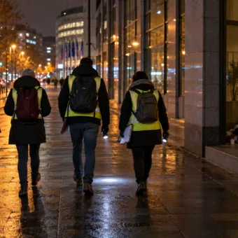 Ponad 400 wolontariuszy liczyło bezdomnych w Brukseli – dwa lata temu było ich prawie 10 000, wyniki w marcu