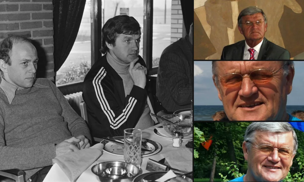 Włodzimierz Lubański – w 1981 r. jako piłkarz KSC Lokeren (z Grzegorzem Latą) i w latach 2011–2012