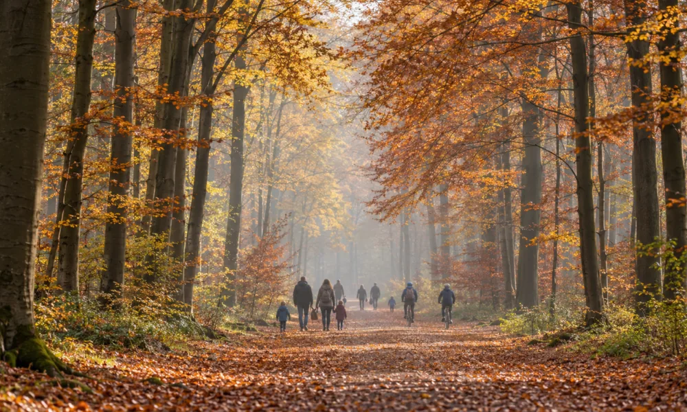 Dzień Lasu Soniańskiego w niedzielę 18 października – sadzenie drzew w arboretum w Tervuren, ekodukt otwarty tylko tego dnia i dzień bez samochodów na Vlaktedreef