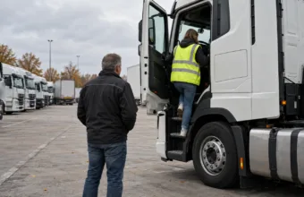 Firmy transportowe z Limburgii szukają kierowców ciężarówek – młodzi do 26 lat mogą przejść opłacone szkolenie na prawo jazdy C/CE