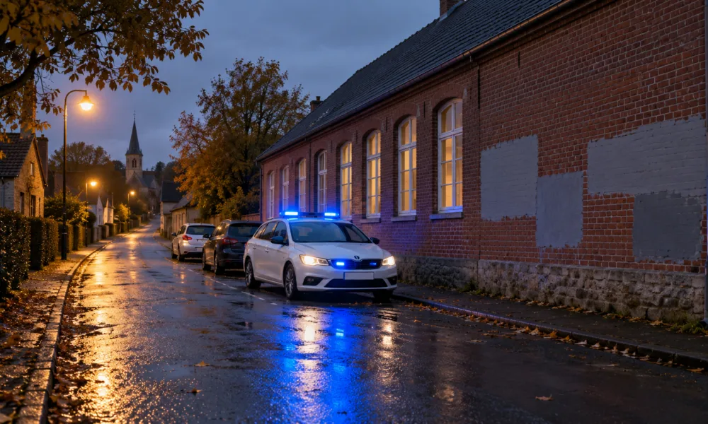 Symbole nazistowskie na murze szkoły w Grez-Doiceau – zatrzymany młody mężczyzna pluł na policjantów, sprawa trafi do sądu w trybie przyspieszonym
