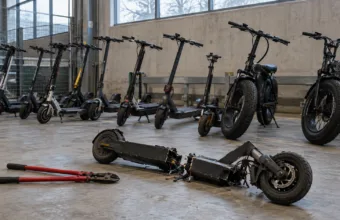 Antwerpia chce tablic rejestracyjnych dla hulajnóg elektrycznych – policja we wrześniu ukarała ponad 1 200 użytkowników