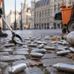 Bruksela zebrała w tym roku już 38,3 tony kapsułek z gazem rozweselającym – ponad dwa razy więcej niż w 2023 r.
