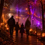 Halloween w Adventure Valley Durbuy do 7 listopada – dwukilometrowa trasa strachu po zmroku, wejście od 15 euro, nowa strefa Timber w lesie