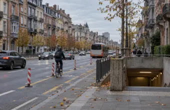 Bulwar Reyers na Schaerbeek przestanie być miejską autostradą – jest pozwolenie na przebudowę, przejścia podziemne znikną, będzie około 200 nowych drzew