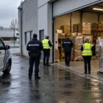 Wielka kontrola nielegalnych warsztatów w Mouscron – pięć lokali opieczętowanych, zajęto 17 palet perfum i zegarków, które mogą być podróbkami
