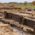 Rzymskie drewniane konstrukcje sprzed blisko 2000 lat odkryte w Tongeren – mogły być częścią akweduktu