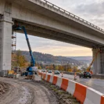 Wiadukt Lambermont pod Verviers – od czwartku 15 października nowa faza prac, limit 50 km/h i zamknięty zjazd nr 4