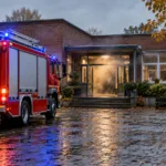 Pożar w szkole specjalnej w Philippeville – cztery osoby podtrute dymem trafiły do szpitala