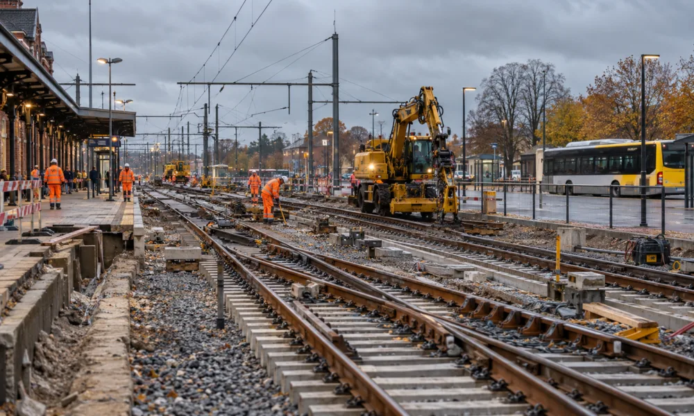 Remont torów na stacji Brugge od 31 października do 6 listopada – autobusy zastępcze do Lichtervelde i Gandawy, odwołane pociągi IC do Kortrijk