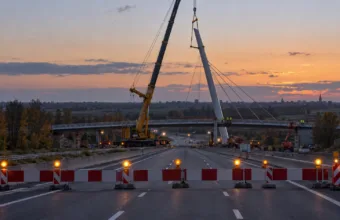 E40 między węzłem z E314 a Haasrode zamknięta w dwa weekendy – od piątku 23 do niedzieli 25 października i od 30 października do 2 listopada, powstaje most rowerowy