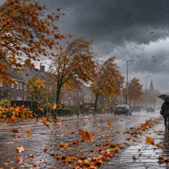 Pierwszy jesienny sztorm Austen nadciąga nad Belgię w piątek 23 października – porywy wiatru do 80 kilometrów na godzinę w głębi kraju, na wybrzeżu nawet do 100