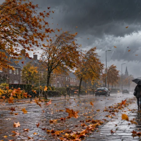 Pierwszy jesienny sztorm Austen nadciąga nad Belgię w piątek 23 października – porywy wiatru do 80 kilometrów na godzinę w głębi kraju, na wybrzeżu nawet do 100