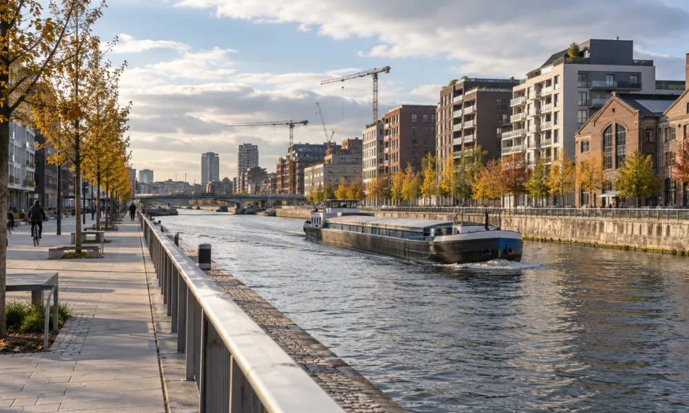 Dziesięć lat Planu Kanału w Brukseli – w strefie kanału przybyło ponad 4 500 mieszkań i prawie 9 000 miejsc pracy