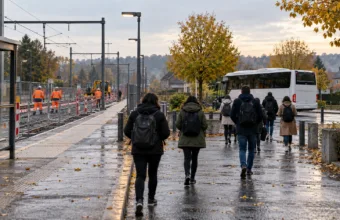 Tydzień utrudnień na linii kolejowej Bruksela – Ottignies od soboty 24 października do 1 listopada – autobusy zamiast pociągów S8, IC nie zatrzymają się na Schuman i Luxembourg