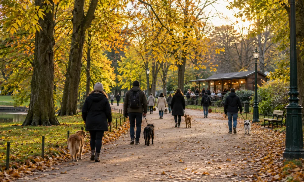 Skargi na psy w parku Forest – treserzy doradzają właścicielom w środę 21 i piątek 23 października, w sobotę spacery z instruktorem, potem więcej kontroli