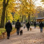 Skargi na psy w parku Forest – treserzy doradzają właścicielom w środę 21 i piątek 23 października, w sobotę spacery z instruktorem, potem więcej kontroli