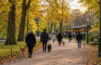 Skargi na psy w parku Forest – treserzy doradzają właścicielom w środę 21 i piątek 23 października, w sobotę spacery z instruktorem, potem więcej kontroli