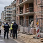 Kontrola na dziewięciu budowach w Blankenberge – nieprawidłowości na każdej, policja wykryła pracę na czarno i zatrudnianie osób bez prawa pobytu