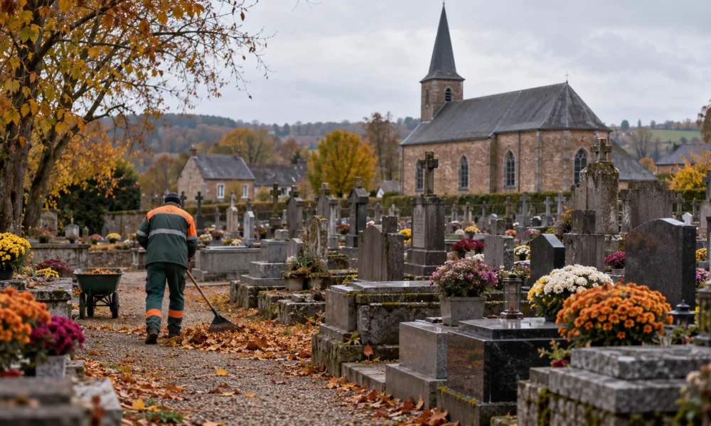 Czterech pracowników na 33 cmentarze w Tournai przed Wszystkimi Świętymi – opozycja alarmuje, radny zapowiada dodatkowy etat w 2027 r.