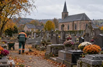 Czterech pracowników na 33 cmentarze w Tournai przed Wszystkimi Świętymi – opozycja alarmuje, radny zapowiada dodatkowy etat w 2027 r.