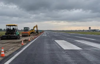 Lotnisko w Eindhoven, popularne wśród mieszkańców Belgii, zamknięte od lutego do 18 lipca 2027 r. – remont jedynego pasa startowego