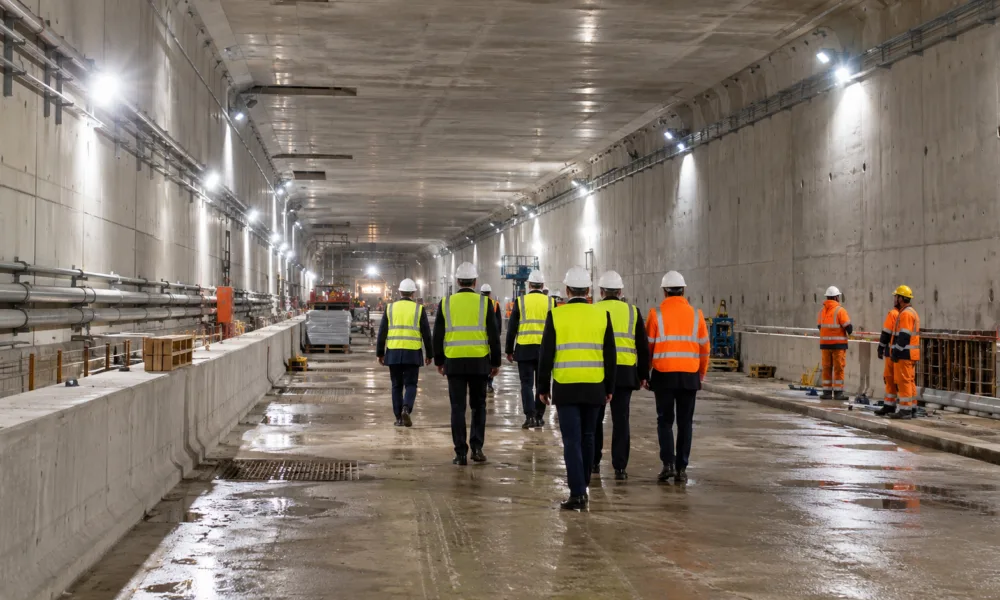 Król Filip jako pierwszy przeszedł nowym tunelem pod Skaldą w Antwerpii – spacer dla wszystkich w weekend 24-25 kwietnia 2027 r., rowerzyści w 2028 r., samochody w 2030 r.