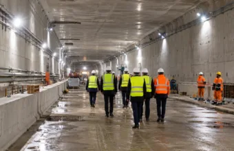 Król Filip jako pierwszy przeszedł nowym tunelem pod Skaldą w Antwerpii – spacer dla wszystkich w weekend 24-25 kwietnia 2027 r., rowerzyści w 2028 r., samochody w 2030 r.